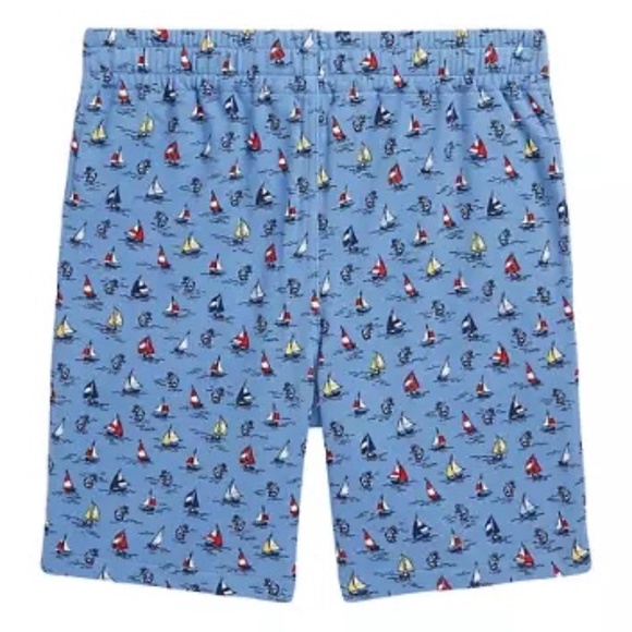 Polo Ralph Lauren Sailboat-Print Spa Terry Shorts - Picture 4 of 7